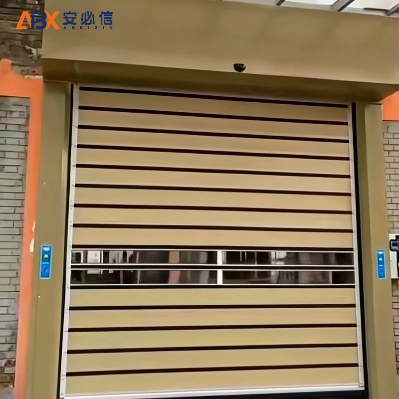 天水铝质快速门